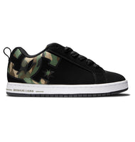 Men's Court Graffik Shoes - Black Camouflage