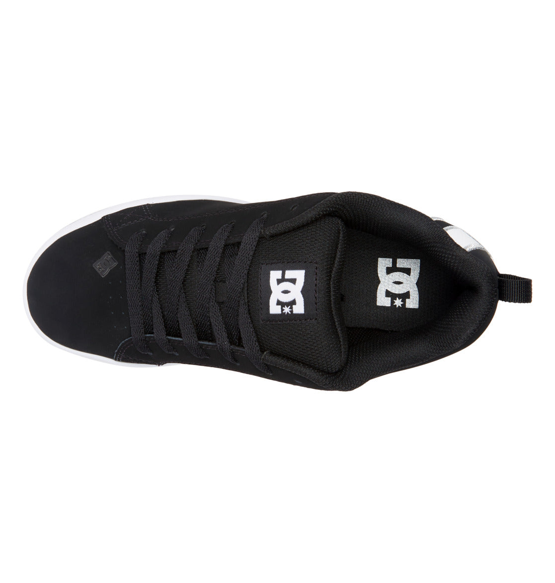 Women's Court Graffik Shoes - Black/White Stencil