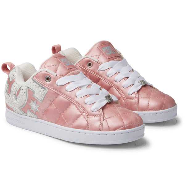 Women's Court Graffik SE Shoes - Pink With Silver