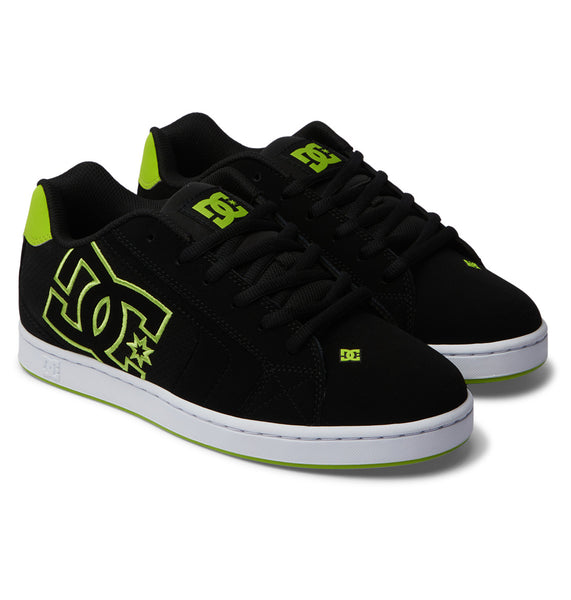 Men's Net Shoes - Black/Lime Green