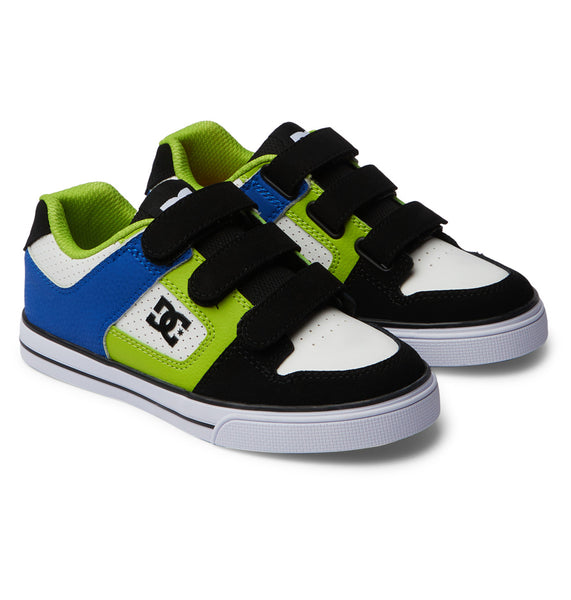 Kids' Pure Velcro Shoes - Black/Blue/Green