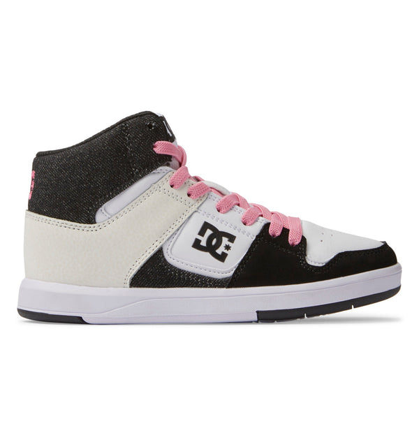 Kids' Pure HI High-Top Elastic Lace Shoes - DC Shoes