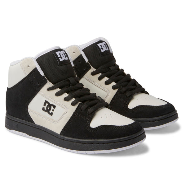 Women's Manteca 4 Hi High-Top Shoes - White/White/Black