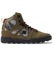 Men's Pure High-Top Water-Resistant Winter Boots - Olive/Black