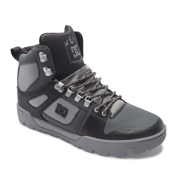 Men's Pure High-Top Water-Resistant Winter Boots - DC Shoes