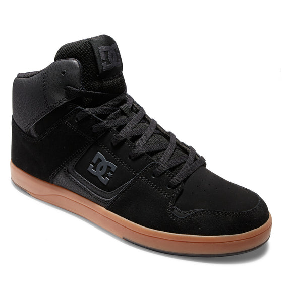 Men's DC Pure High-Top Shoes - Black/Gum