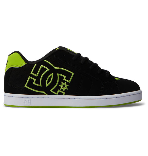 Men's Net Shoes - Black/Lime Green