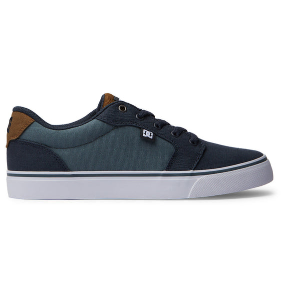 Men's Anvil Canvas Shoes - Blue/Brown/White