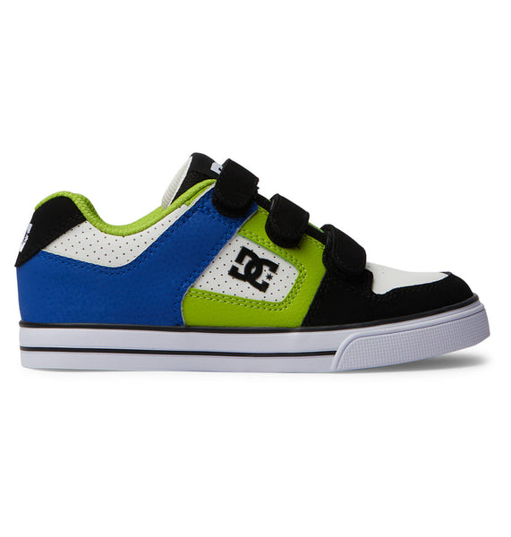 Kids' Pure Velcro Shoes - Black/Blue/Green